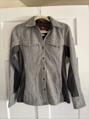 Columbia Women’s Gray Button-Front Utility Jacket